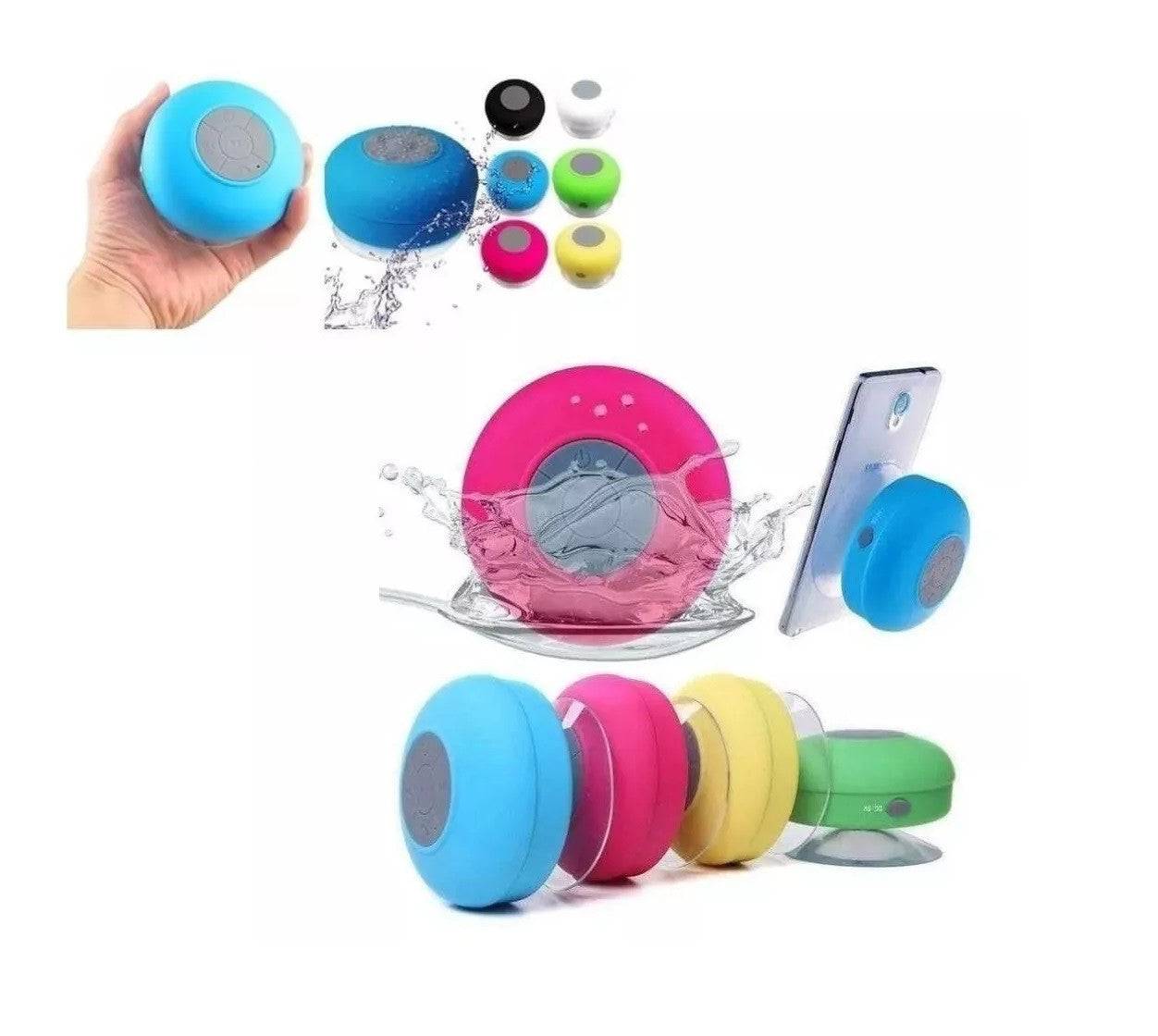 Parlante Ducha Impermeable Bluetooth