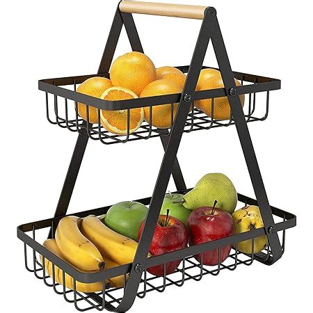 Organizador De Frutas 2 Niveles